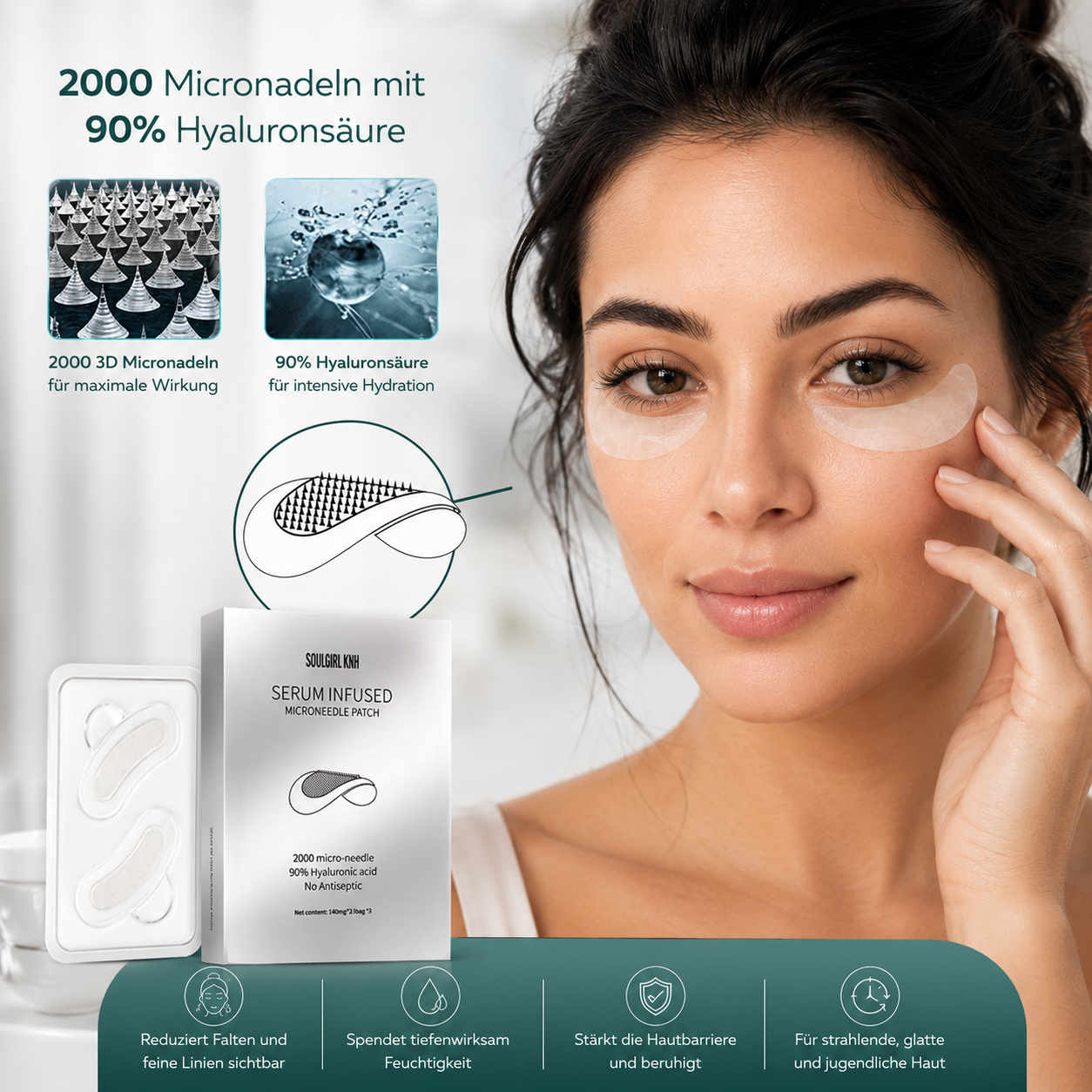 Microneedle Augen Patches