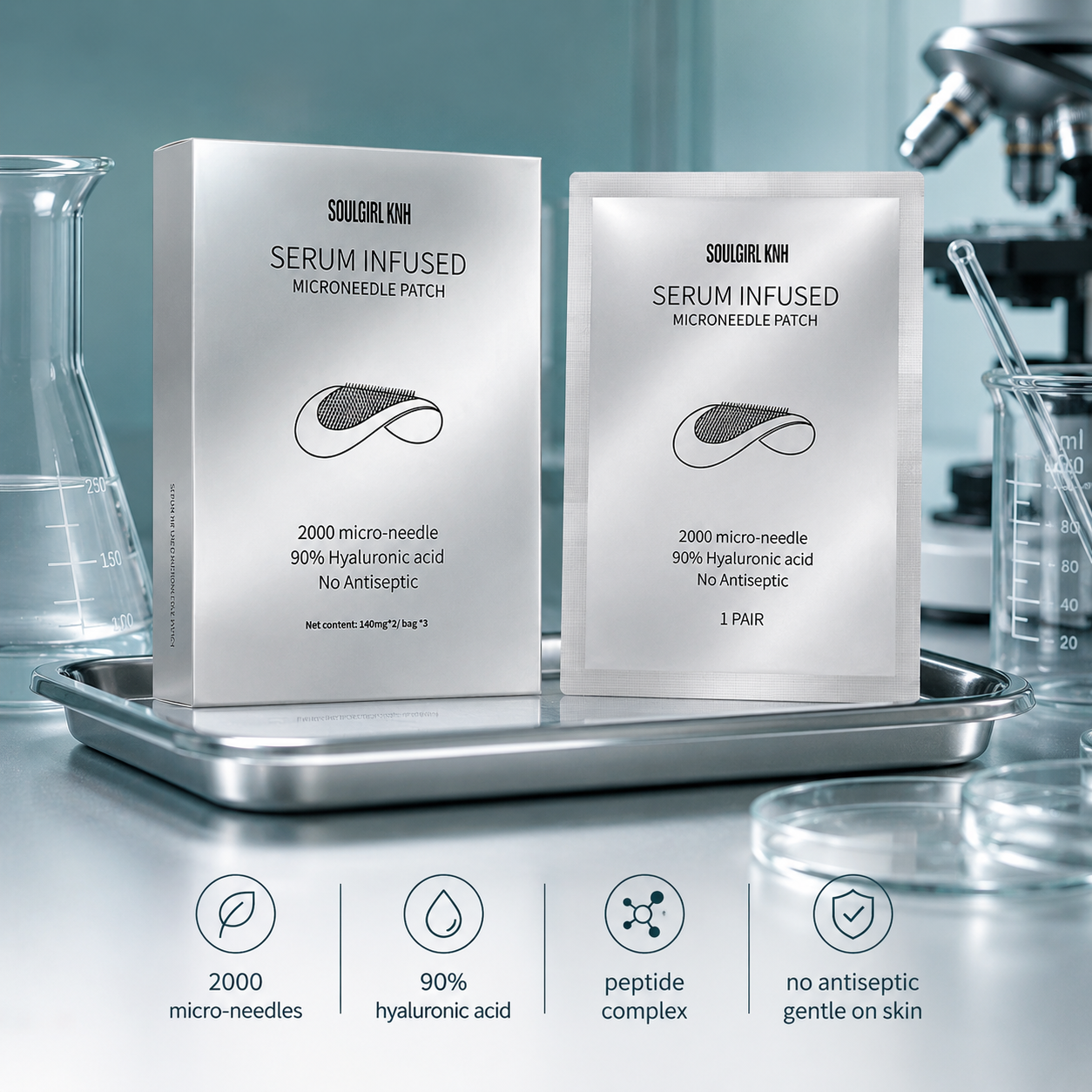 Microneedle Augen Patches