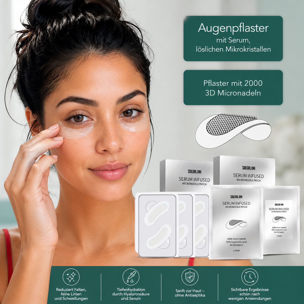 Microneedle Augen Patches